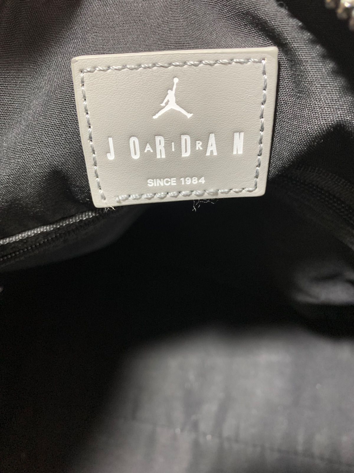 j296 Jordan ボストンバッグ グレー チェック柄 【公式通販】