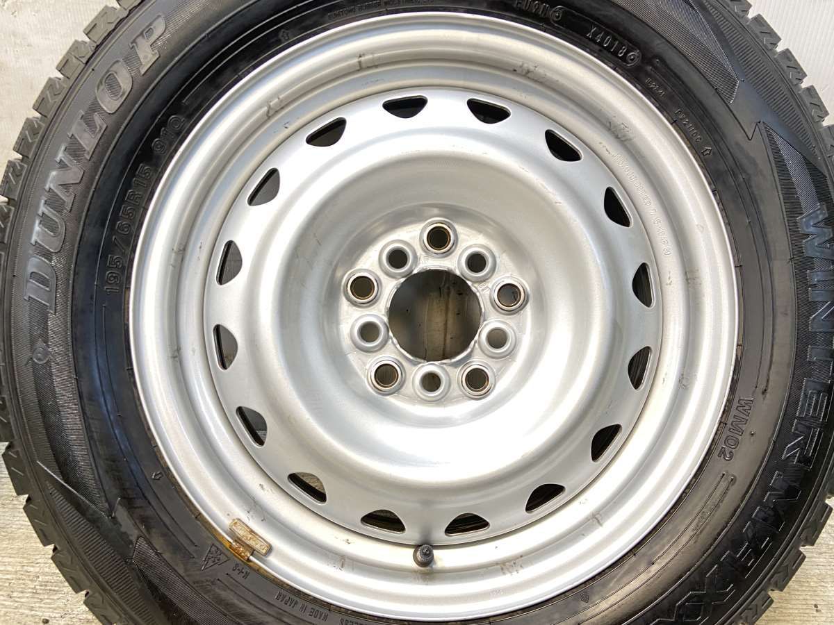 195/65R15 nダンロップ ウィンターマックス WM02 n AP n15x6.0 100