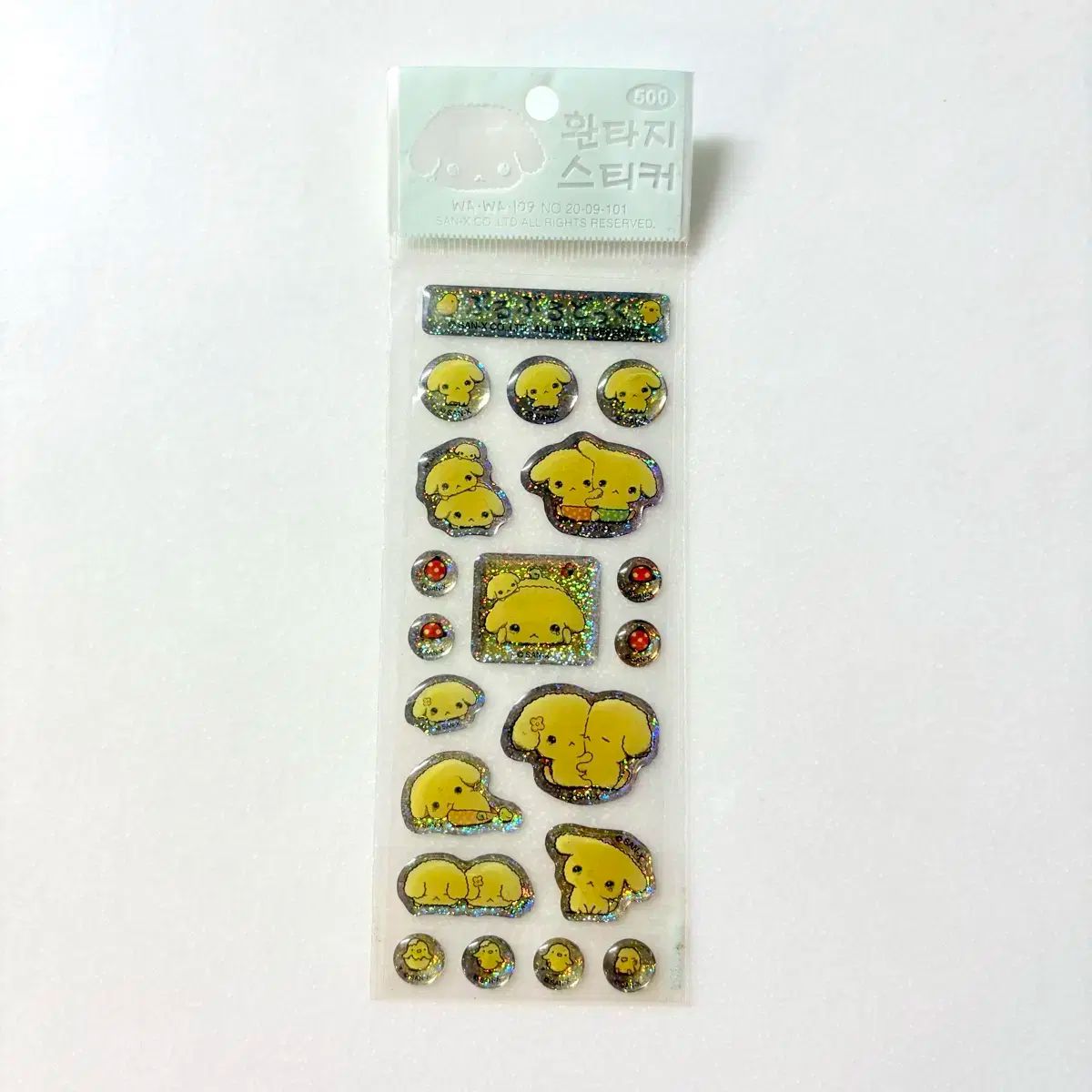 古典ブルブルファンタジー立体ステッカー