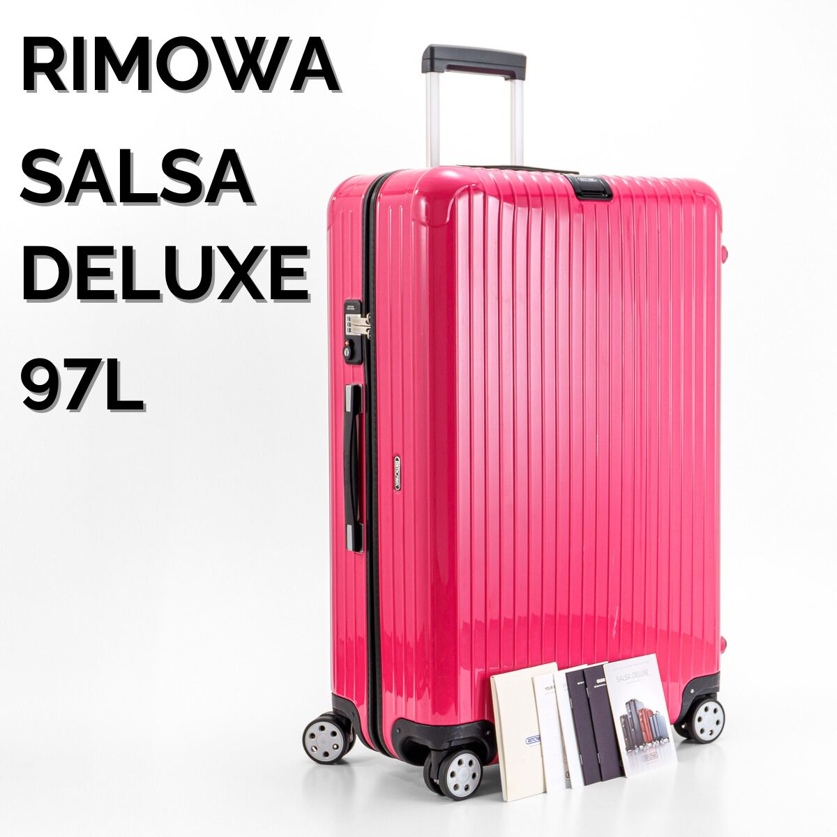 RIMOWA リモワ SALSA DELUXE サルサデラックス 97L 4輪 TSAロック XL