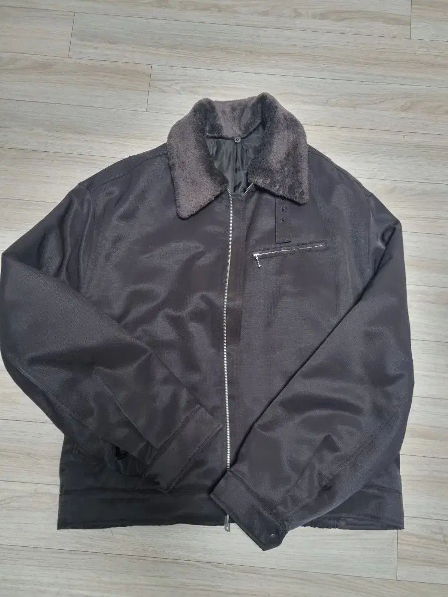 ユース カラ ブルゾン ジャケット l