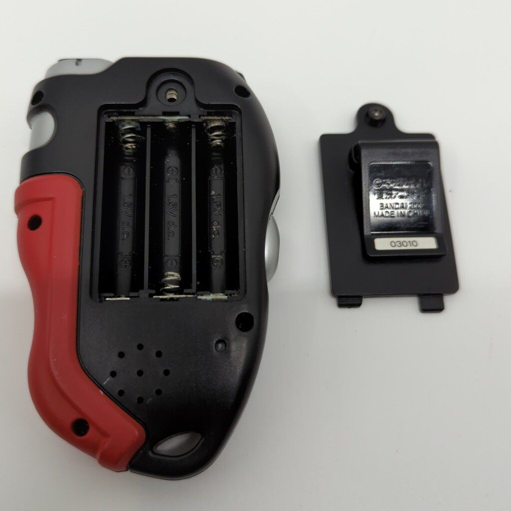 バンダイ ディースキャナ/デジモンフロンティア ブラック&レッド Ver1