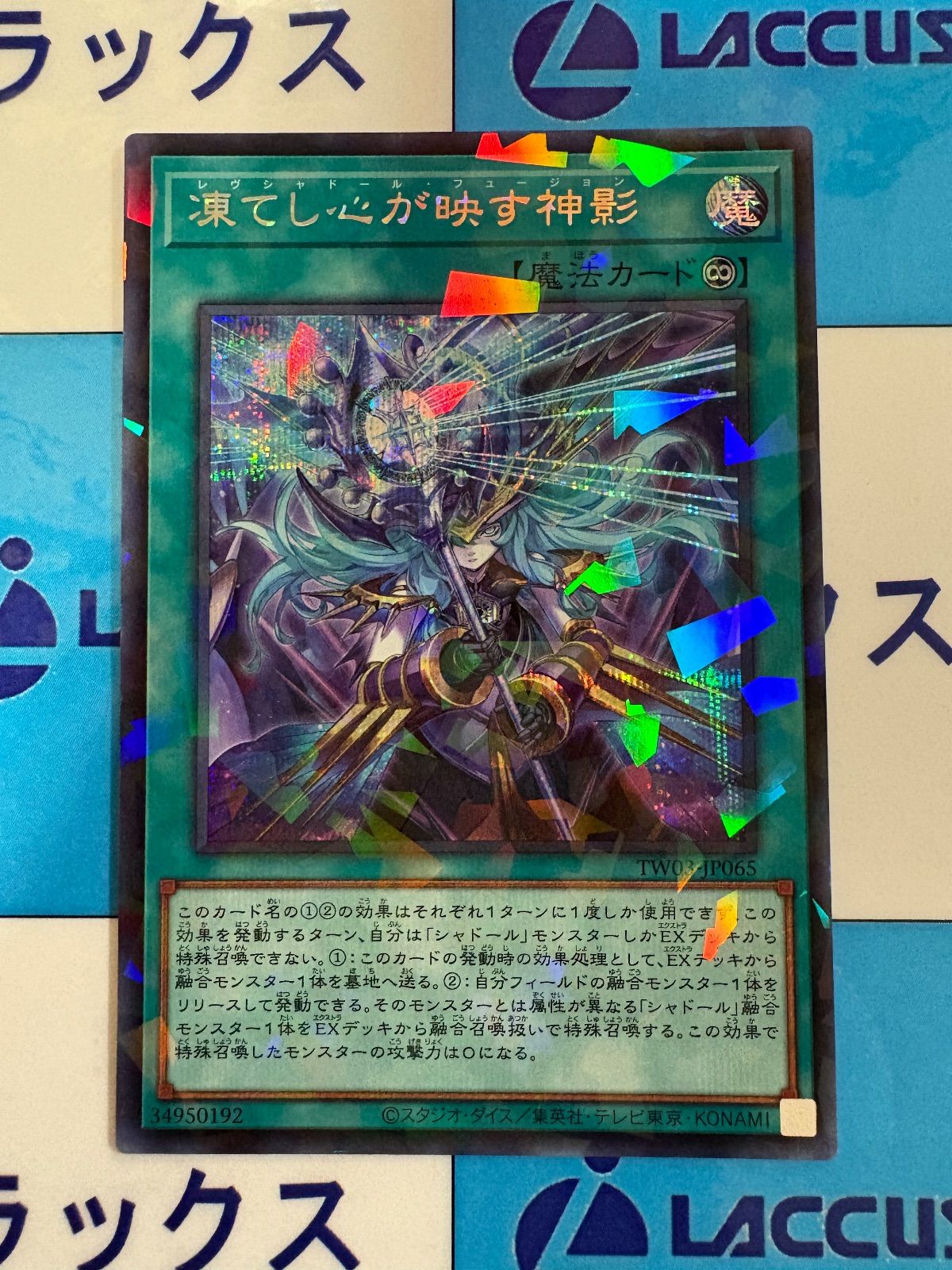 遊戯王OCG 凍てし心が映す神影 プリシク 遊戯王 ターミナルワールド3 凍