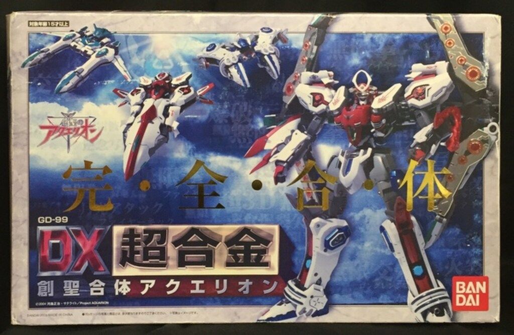 バンダイ DX超合金 創聖合体アクエリオン(旧パッケージ) - メルカリ