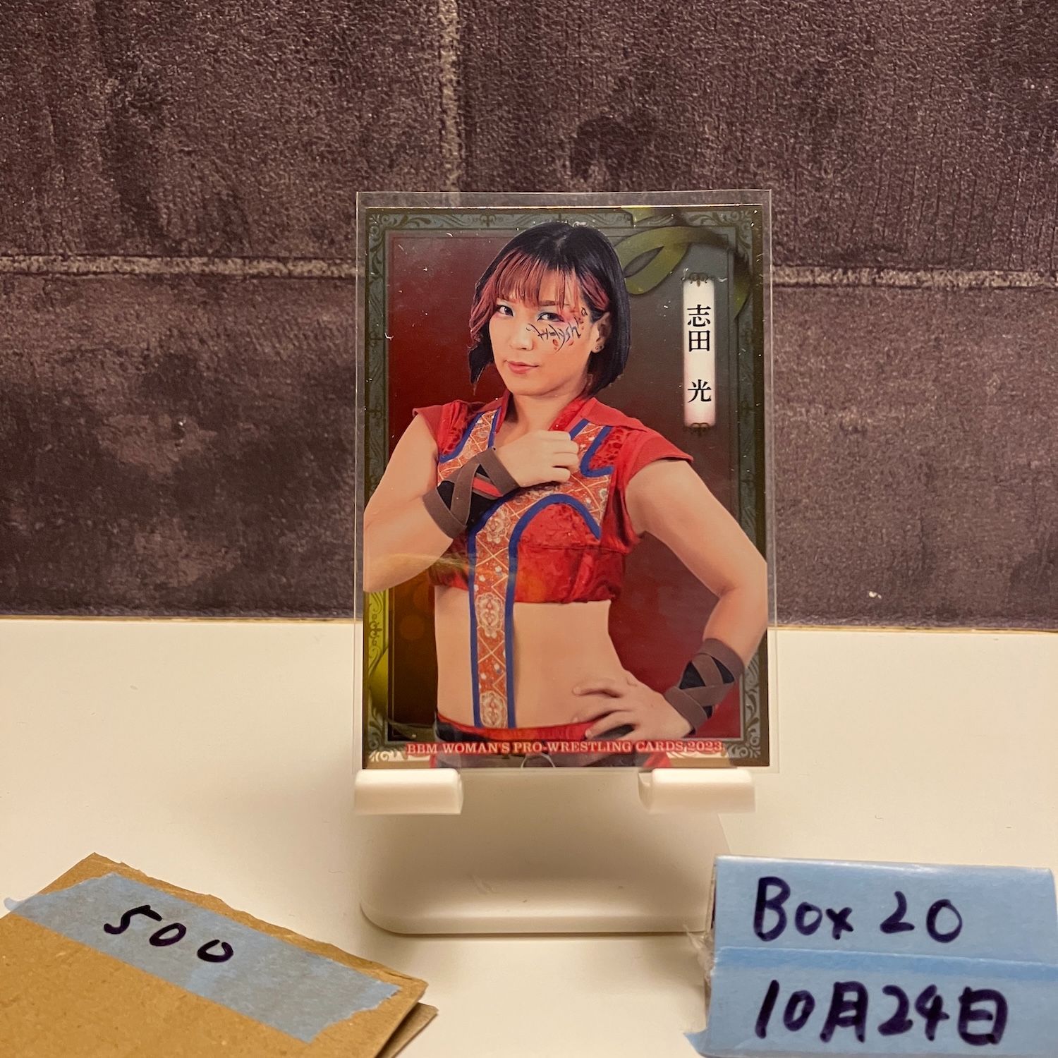 2023 BBM WOMAN'S PRO-WRESTLING 志田光 女子プロレス Wrestling