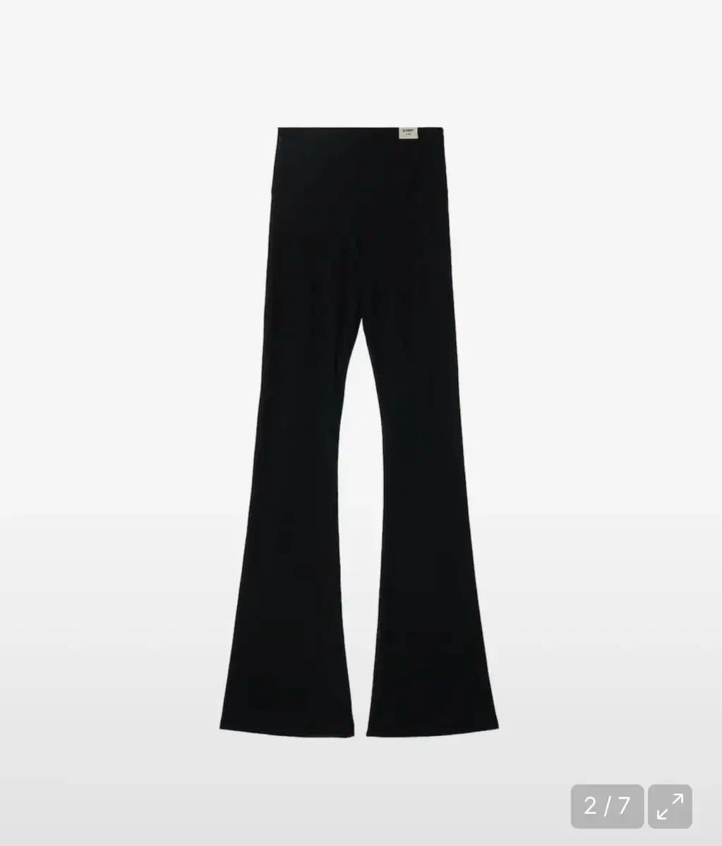 GLOWNY G CLASSIC RIB FLARE PANTS