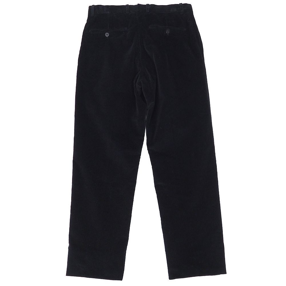 美品 CARUSO コーデュロイ パンツ 【サイズ：44】 ブラック カルーゾ 