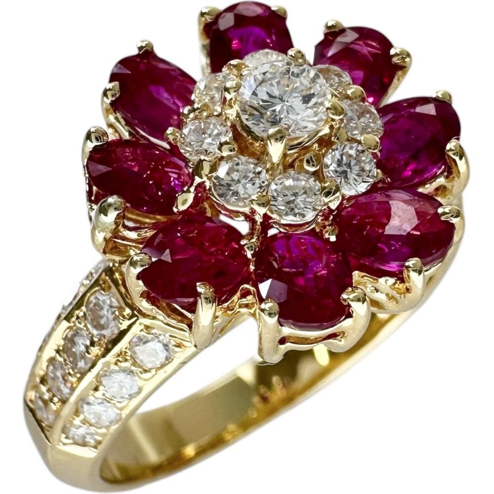 12号 【Ponte Vecchio/ポンテヴェキオ】ルビー 1.51ct ダイヤモンド 計