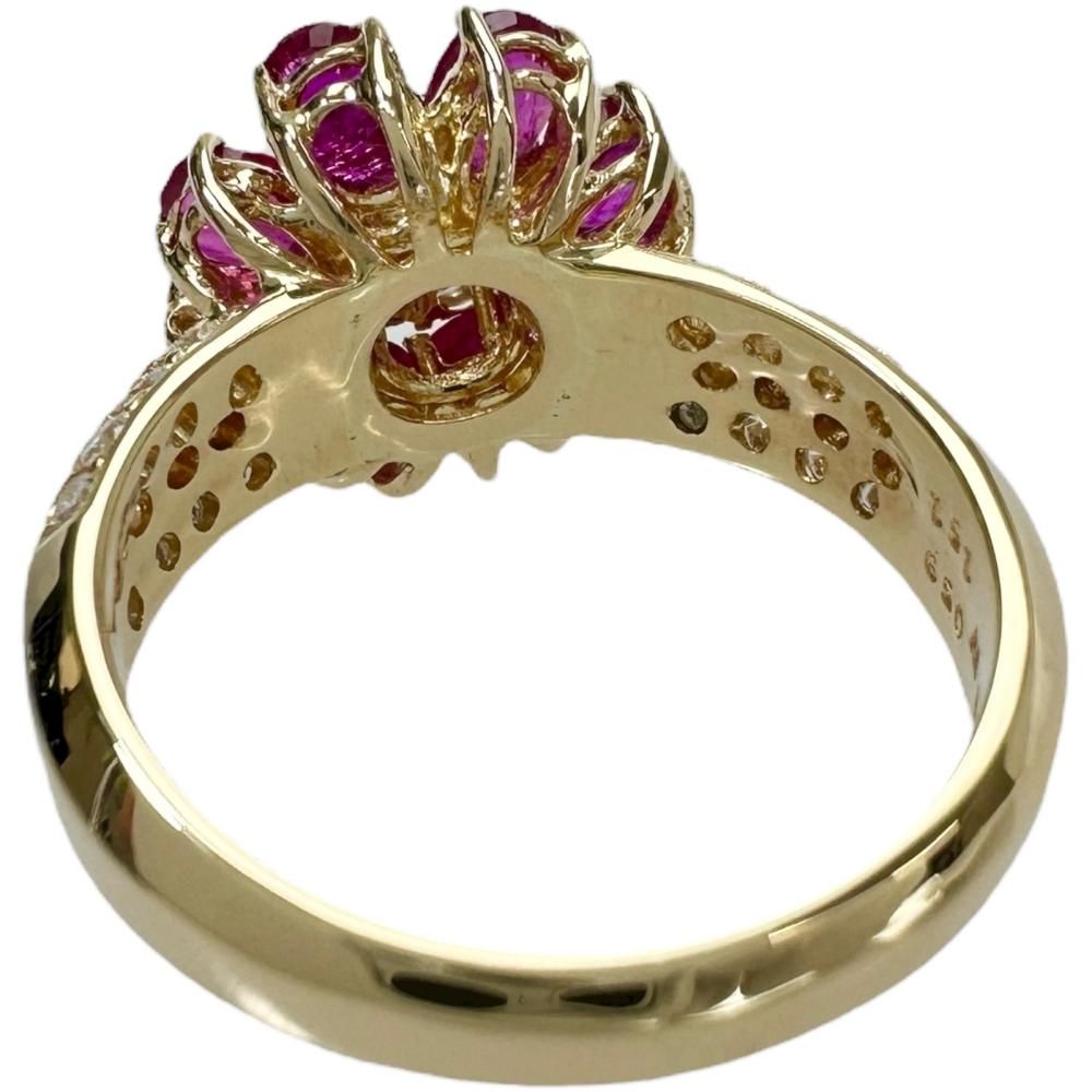 12号 【Ponte Vecchio/ポンテヴェキオ】ルビー 1.51ct ダイヤモンド 計