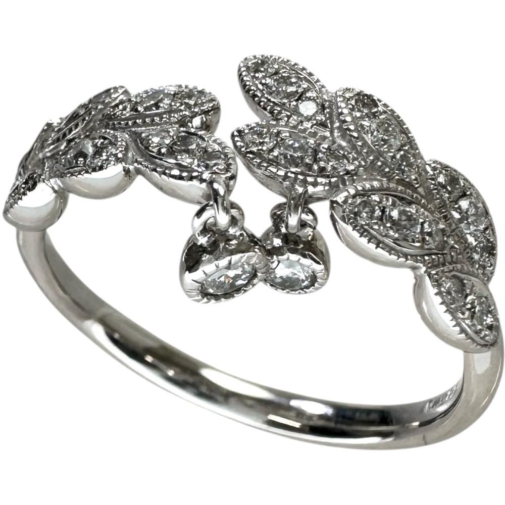 13号 ダイヤモンド 0.45ct リング・指輪 K18WGホワイトゴールド 18金