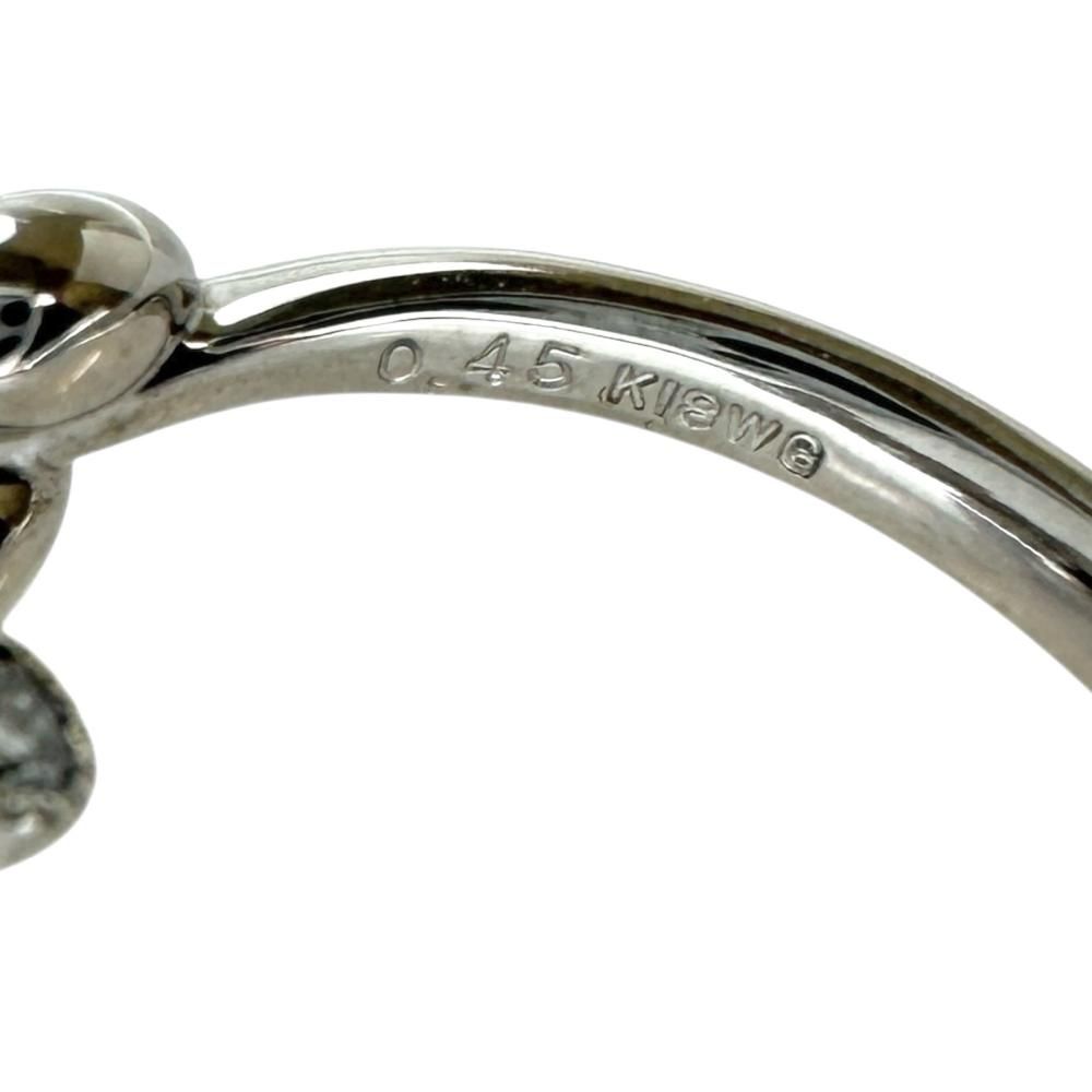 13号 ダイヤモンド 0.45ct リング・指輪 K18WGホワイトゴールド 18金