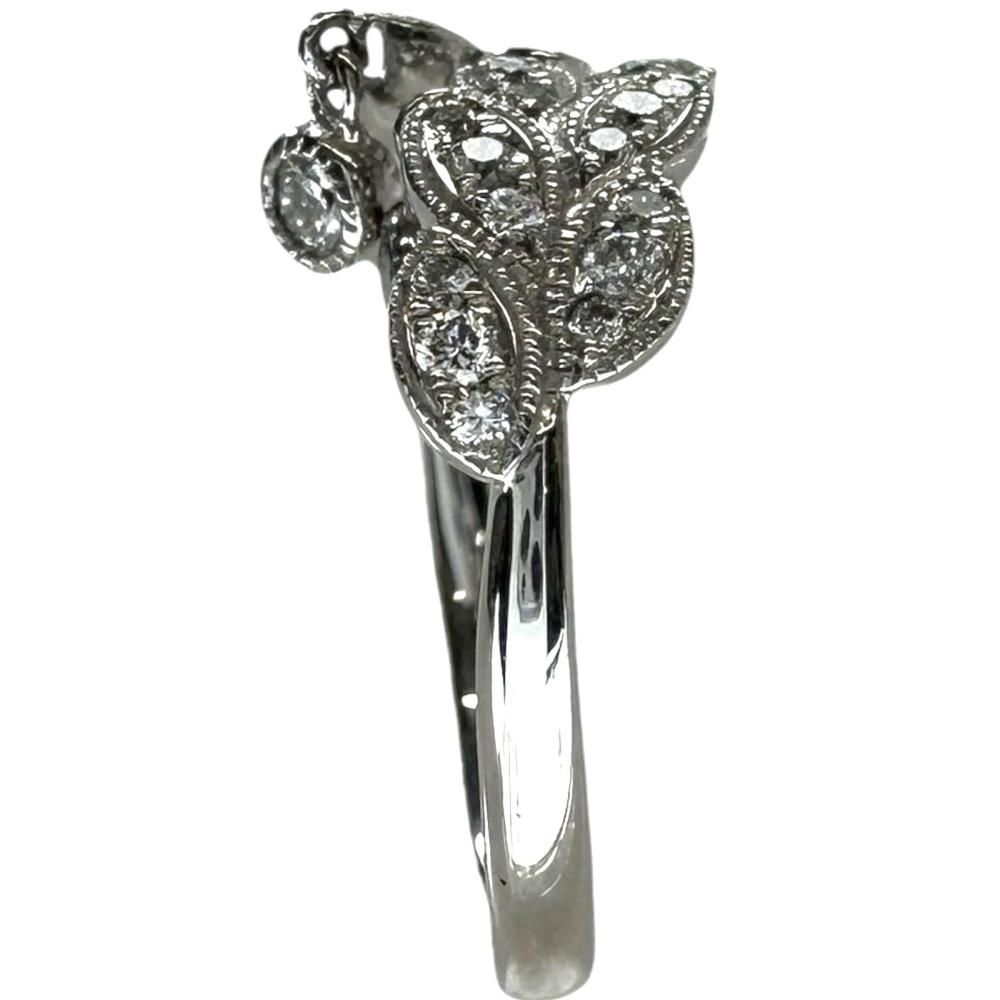 ※you　K18WG　ダイヤモンド0.45ctリング　13号 13号 ダイヤモンド 0.45ct リング・指輪 K18WGホワイトゴールド 18金