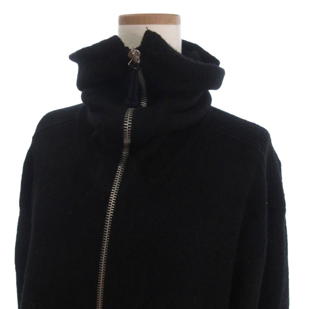 エンポリオアルマーニ EMPORIO ARMANI ニット ロング パーカー ジップ
