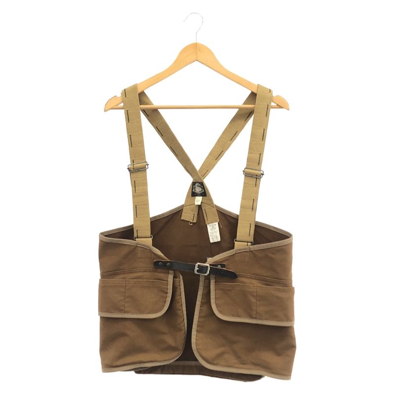 【中古】REAL McCOYS ハンティングエプロンベスト M ブラウン リアルマッコイズ[92]