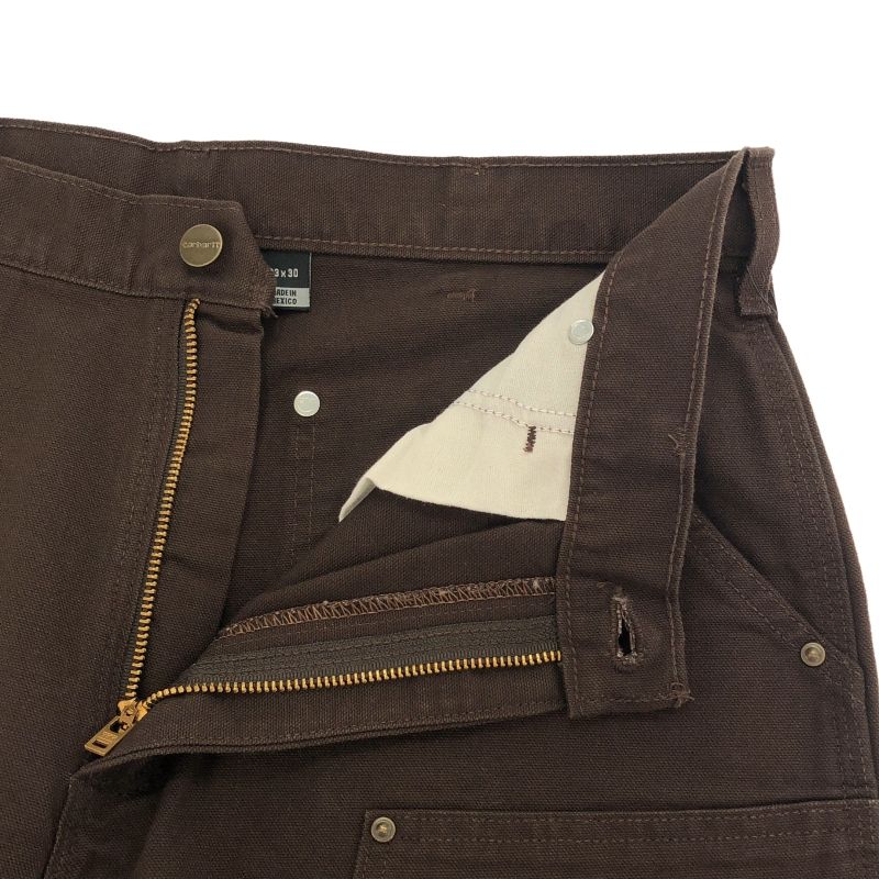 Carhartt ダブルニー 33×30 Carhartt ダブルニーパンツ 茶 BN0136-M 33×30 カーハート[92]
