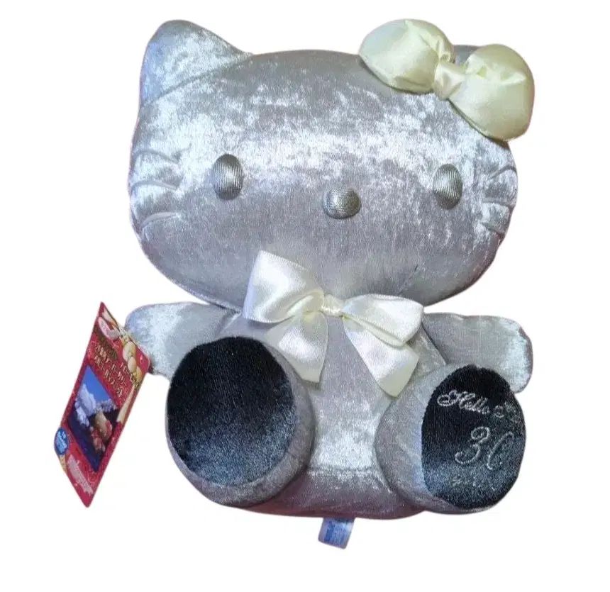 人気 サンリオヴィンテージ 30周年記念シルバー ハローキティ