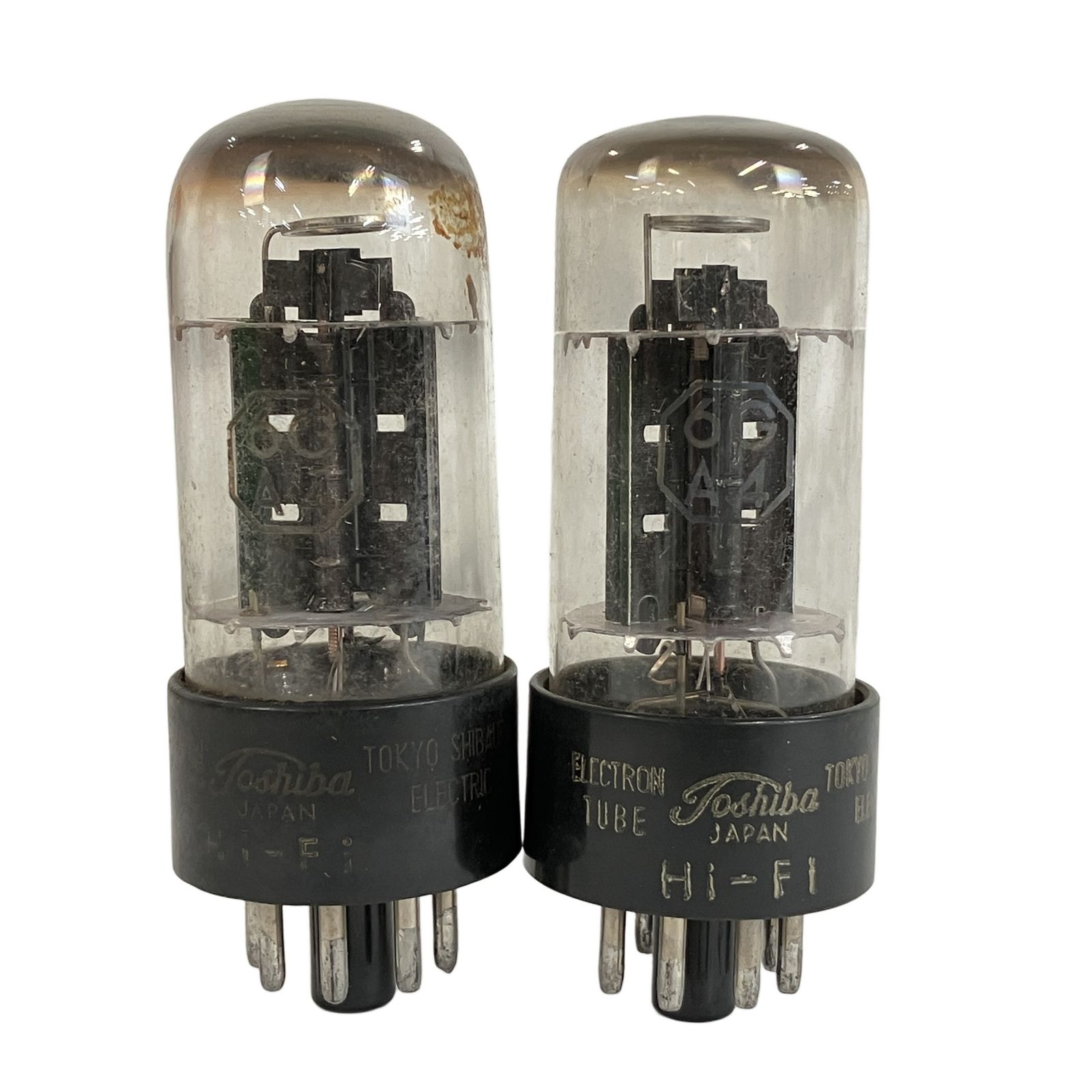 真空管　6L6GC 東芝　2本 東芝 6G-A4 真空管 2本セット ジャンクY10616295 - メルカリ