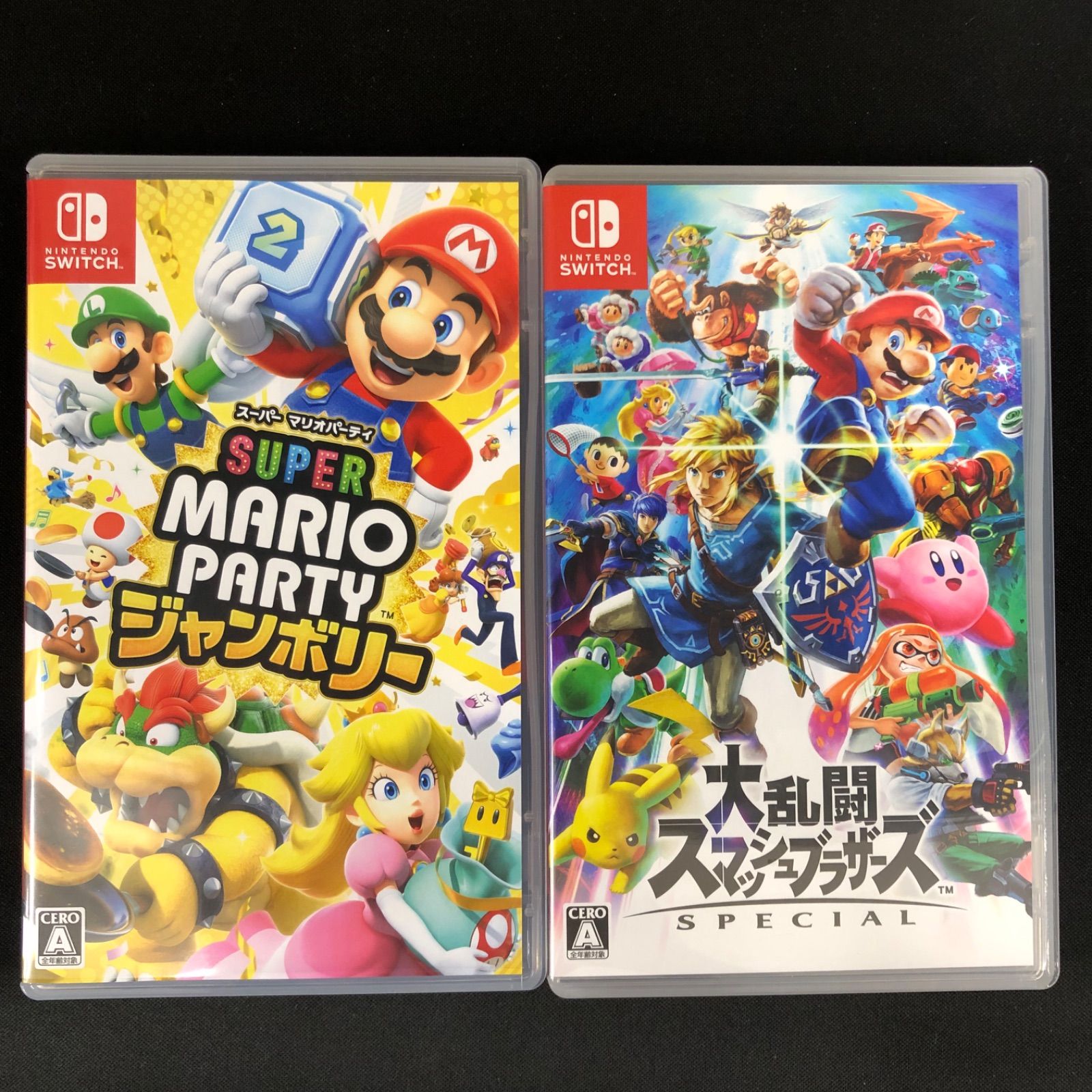 中古 スーパーマリオパーティ 大乱闘スマッシュブラザーズ セット