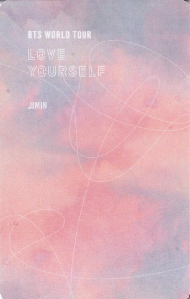 BTS SEOUL/DVD盤 JIMIN LOVE YOURSELF