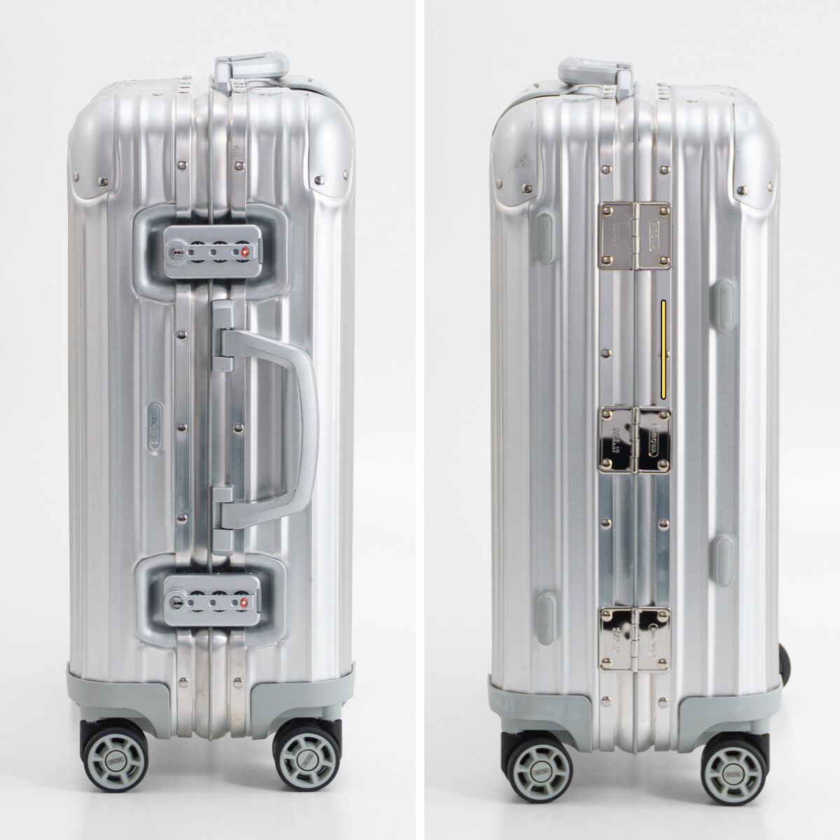 極美品 RIMOWA リモワ TOPAS トパーズ 34L 機内持ち込み 4輪 TSAロック
