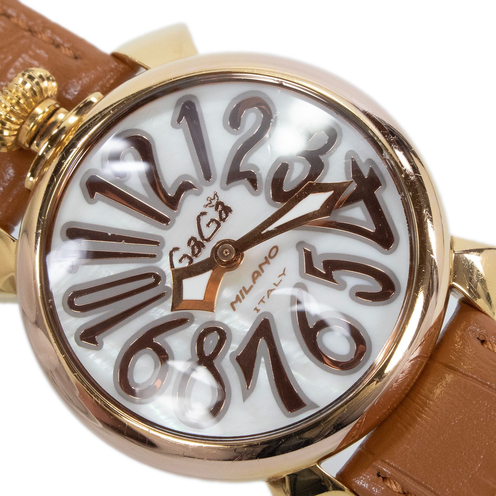 送料無料 ガガミラノ 腕時計 クォーツ 2針 レディース マヌアーレ40mm