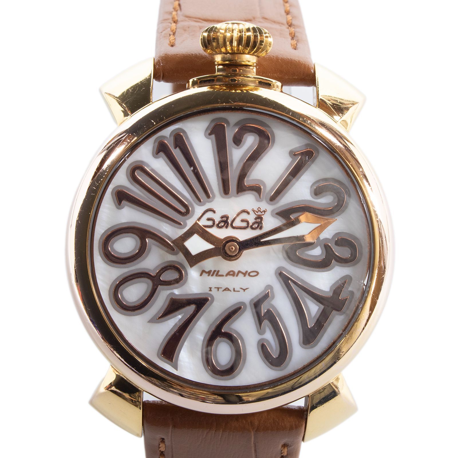 送料無料 ガガミラノ 腕時計 クォーツ 2針 レディース マヌアーレ40mm