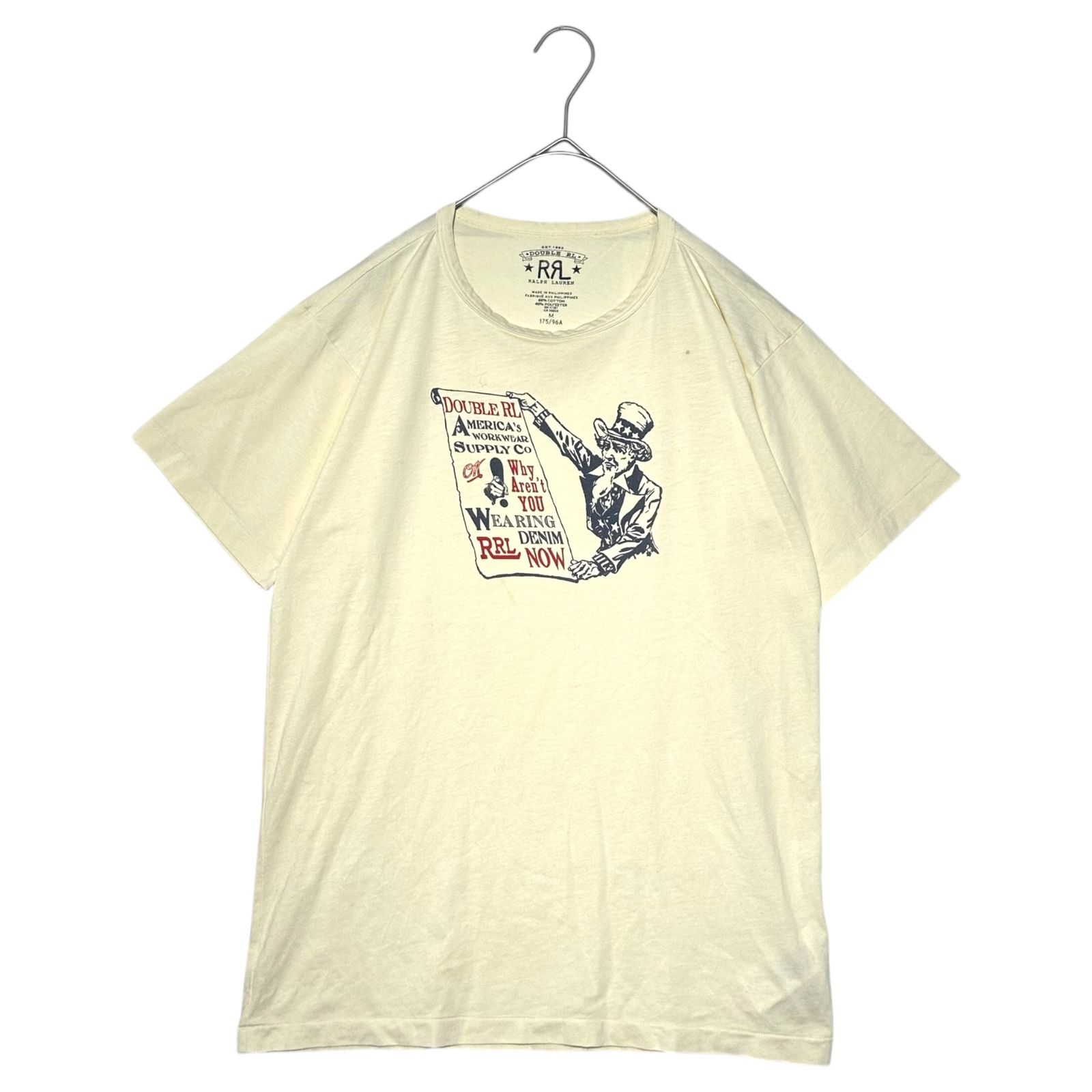 RRL(ダブルアールエル) Printed T-shirt プリント Tシャツ M 