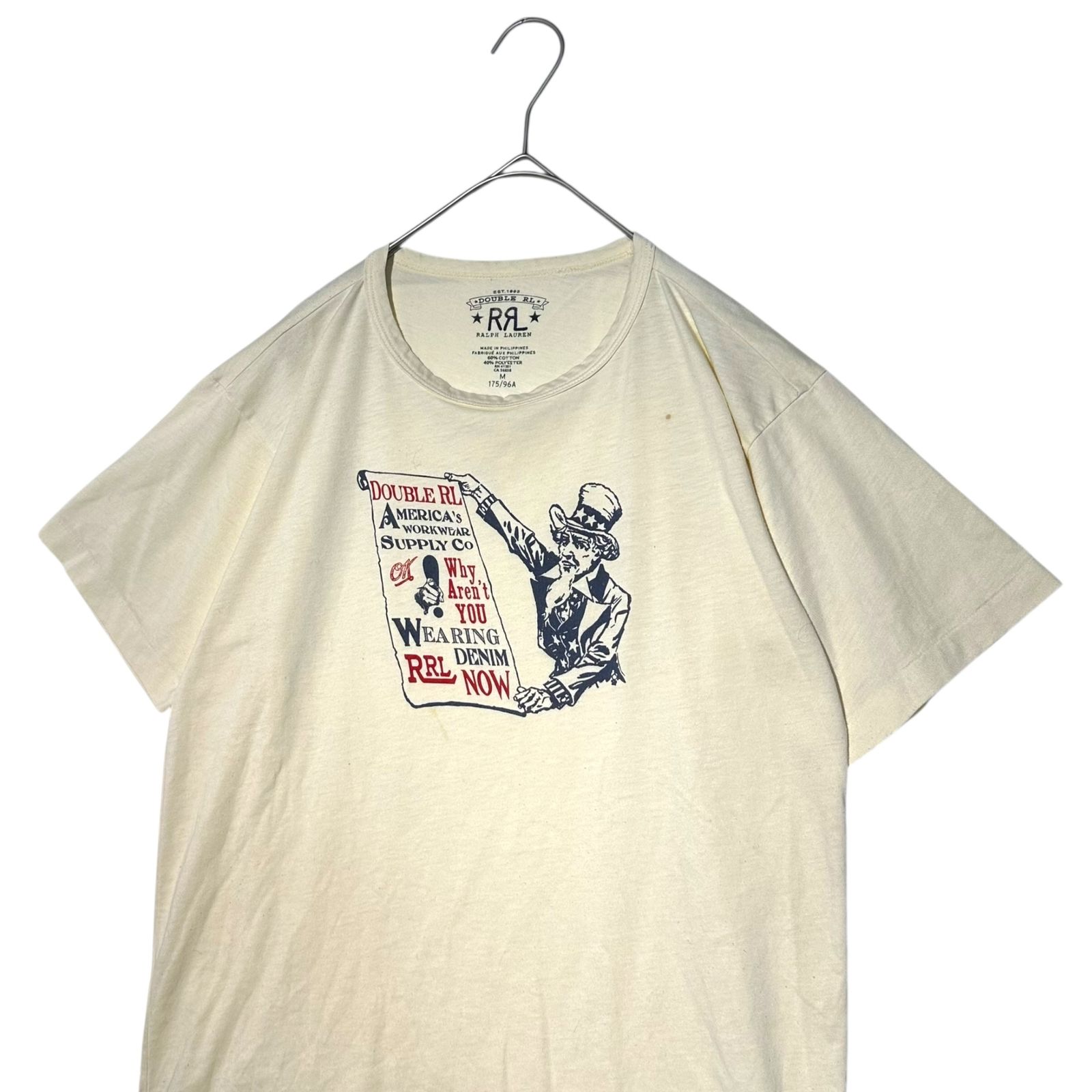 RRL(ダブルアールエル) Printed T-shirt プリント Tシャツ M 
