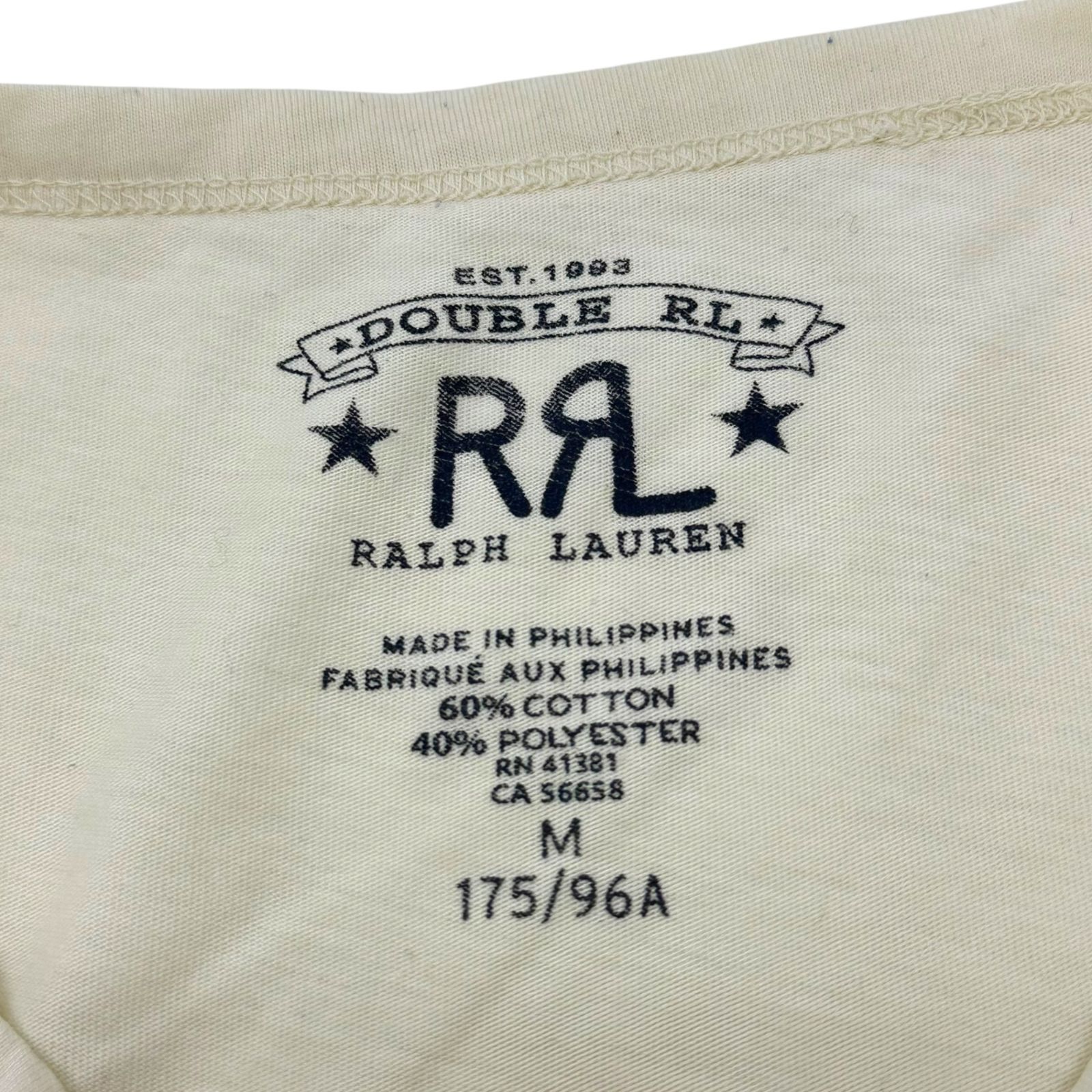 RRL(ダブルアールエル) Printed T-shirt プリント Tシャツ M 