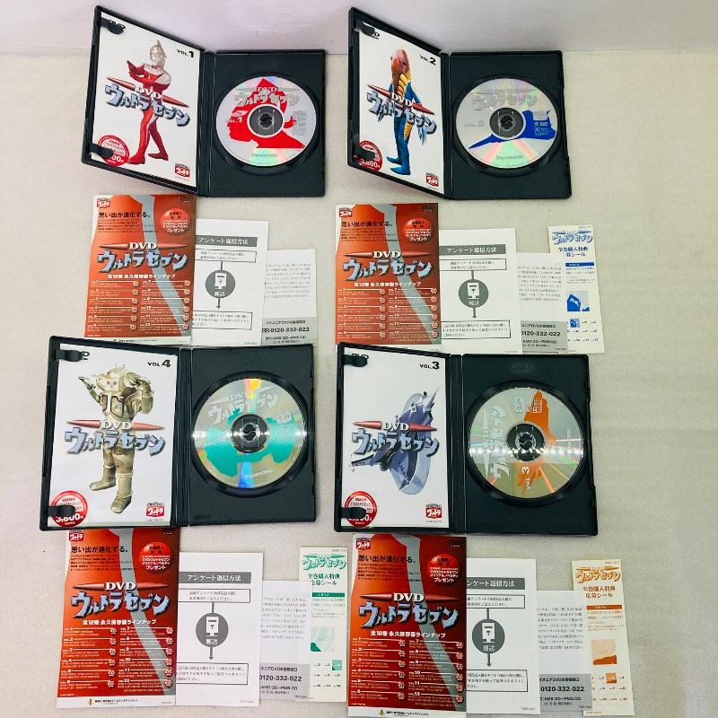 DVD】【全12巻セット】 デジタルウルトラシリーズ ウルトラセブン 円谷