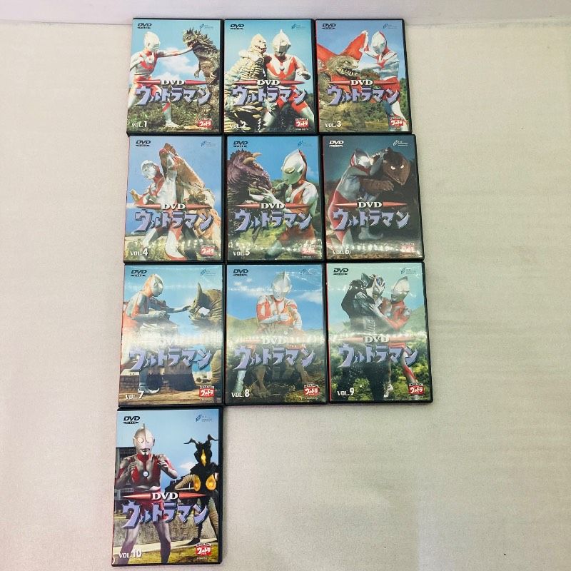 DVD】 【全10巻セット】 デジタルウルトラシリーズ ウルトラマン 円谷