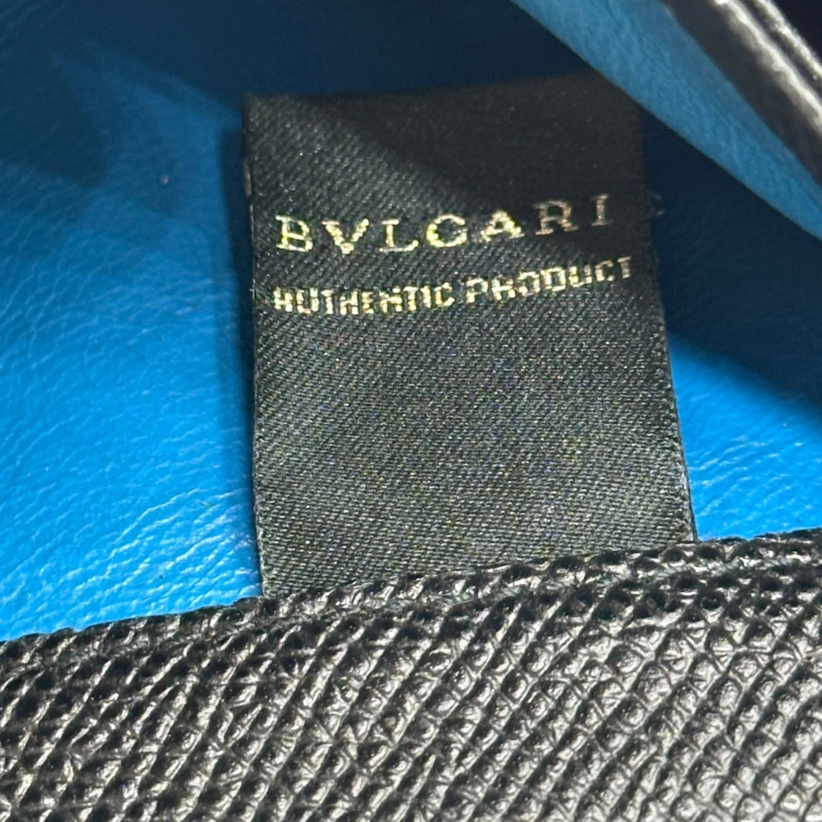 BVLGARI(ブルガリ) Logo Ring Leather Long Wallet ロゴ リング レザー