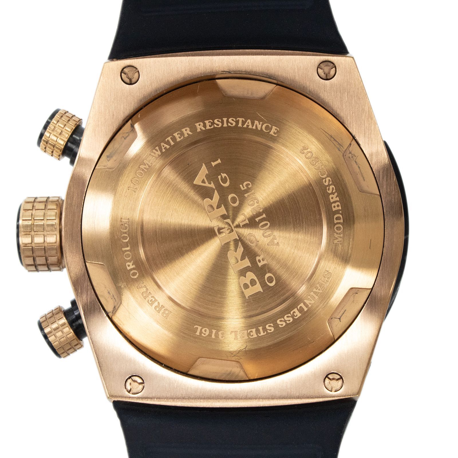 送料無料 ブレラオロロジ 腕時計 クォーツ 3針 メンズ スーパー