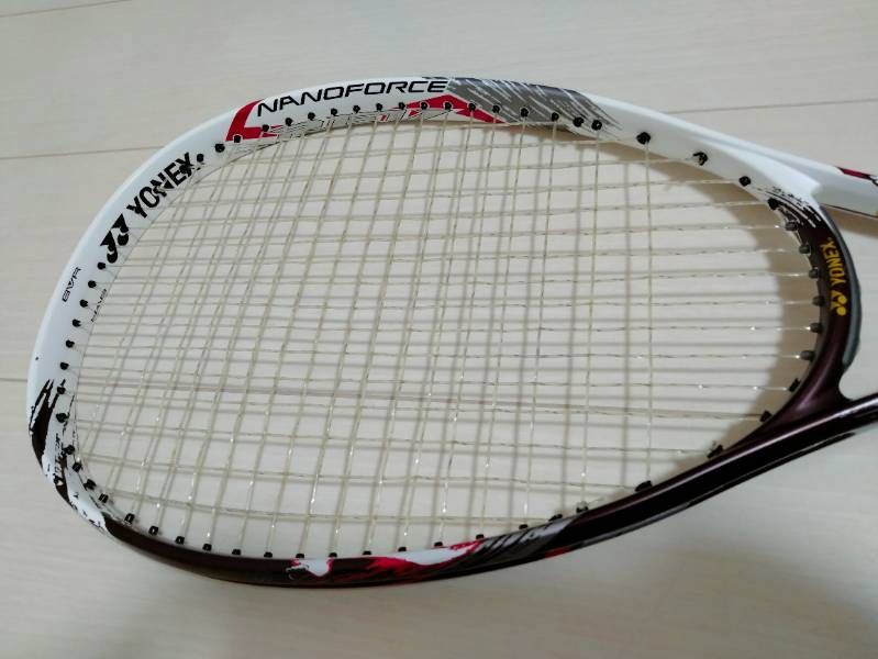 美品】ヨネックス ナノフォース 8V NANOFORCE 8V 軟式テニスラケット