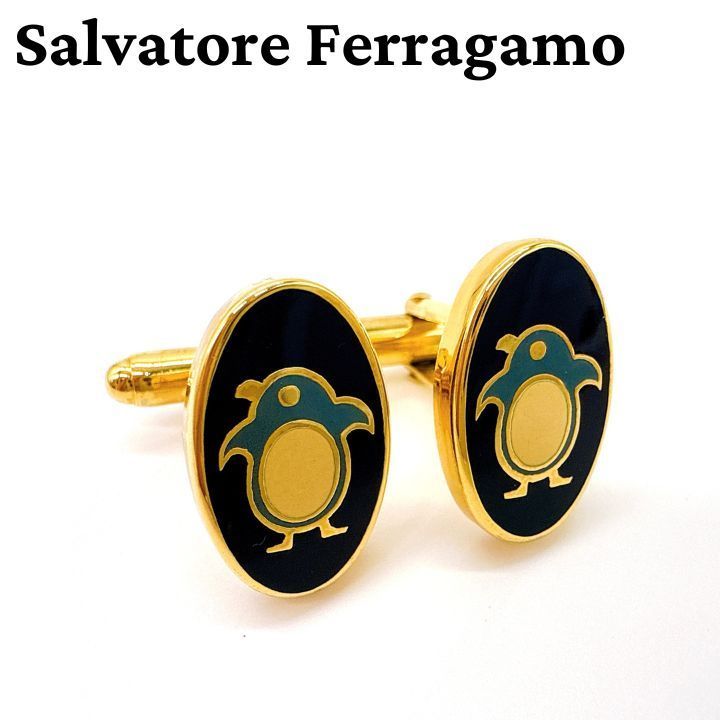 Ferragamo カフス ペンギン FERRAGAMO - ◇Ferragamo カフス ペンギン