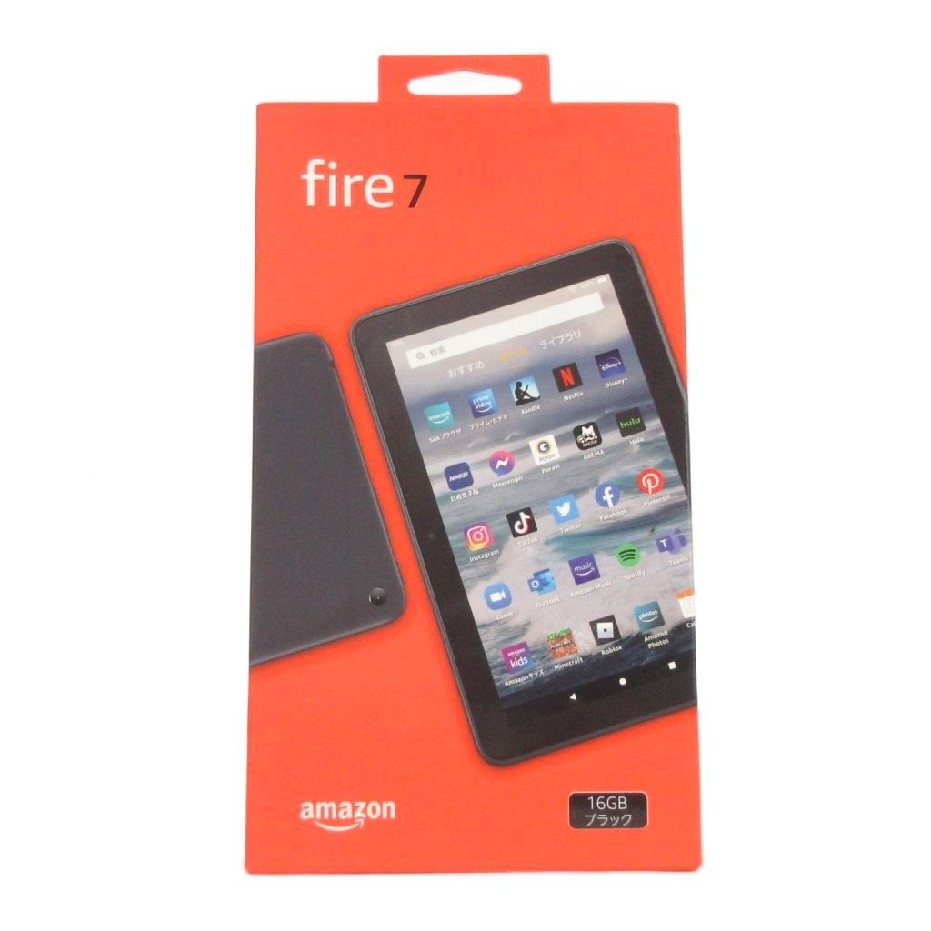 Fire 7 Fire 7 タブレット 16GB ブラック 第12世代 2022年発売