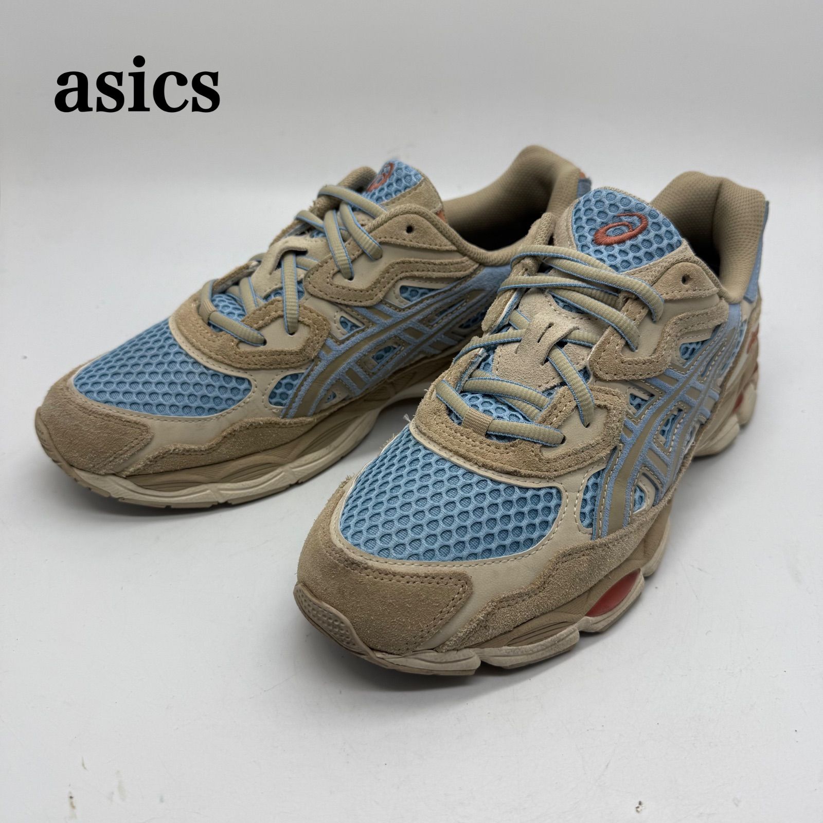 asics GEL-NYC HARBOR BLUE/WOOD CREPE 27.5cm 1203A372 アシックス 