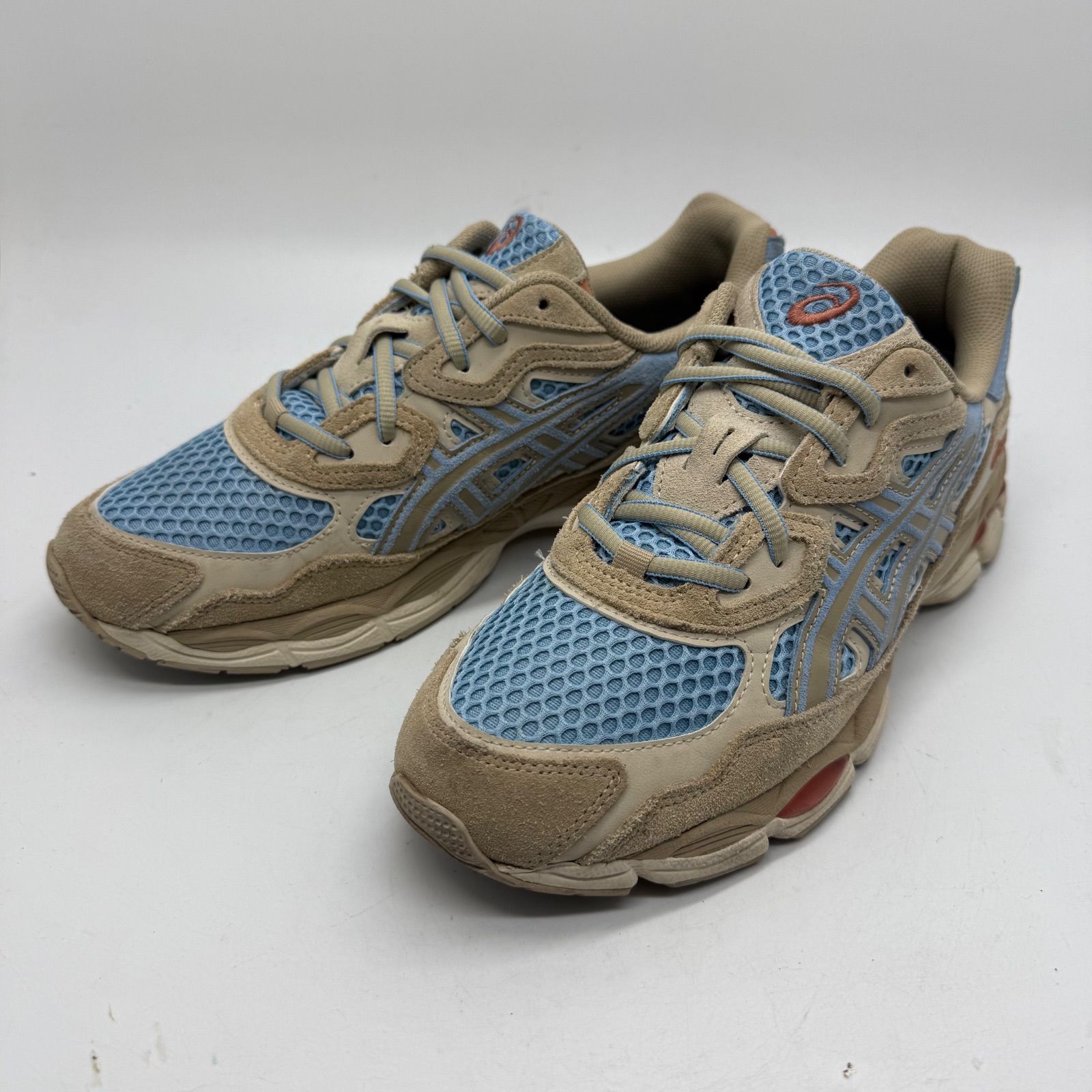 asics GEL-NYC HARBOR BLUE/WOOD CREPE 27.5cm 1203A372 アシックス 