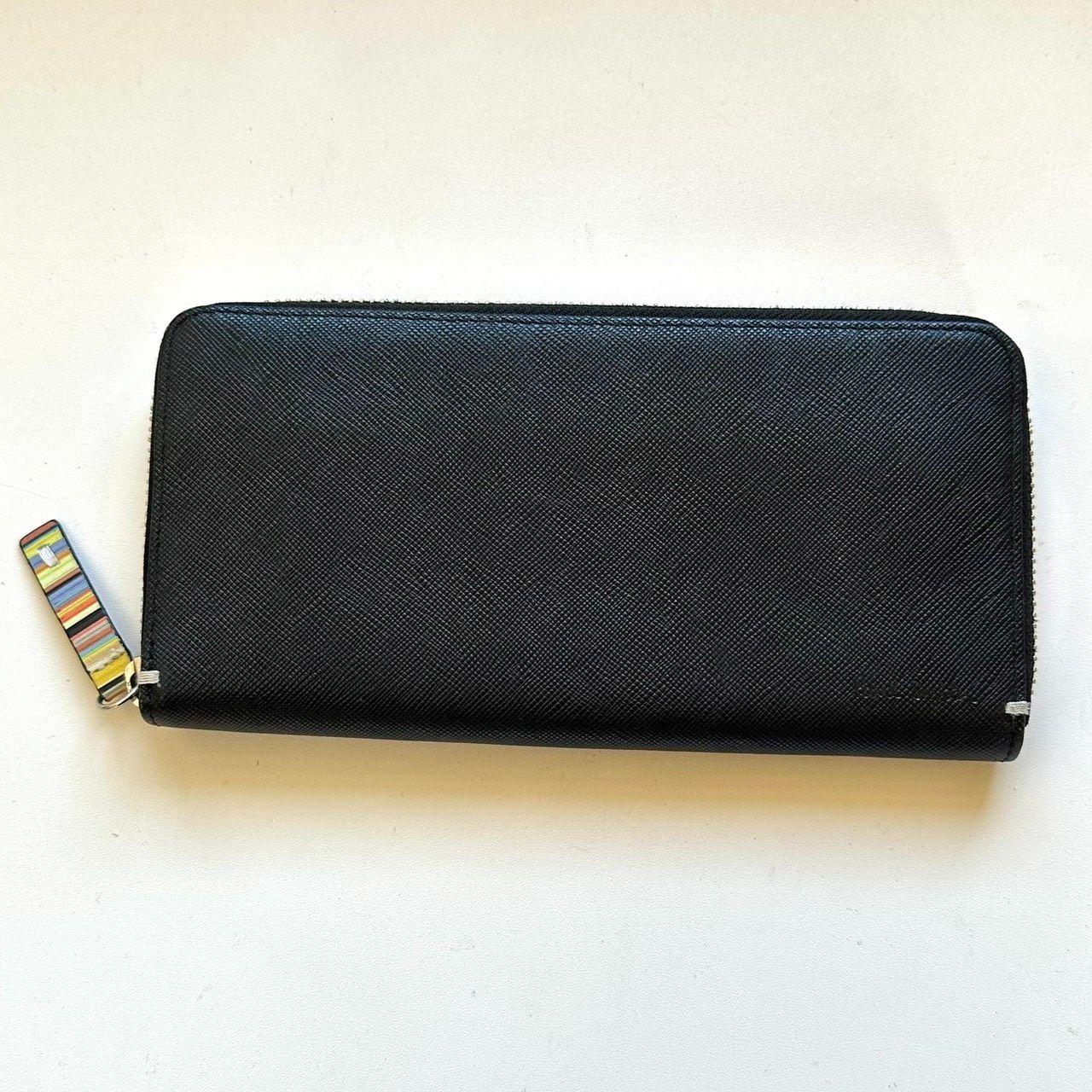 ポールスミス Paul Smith 長財布 ジップストローグレイン1 ブラック