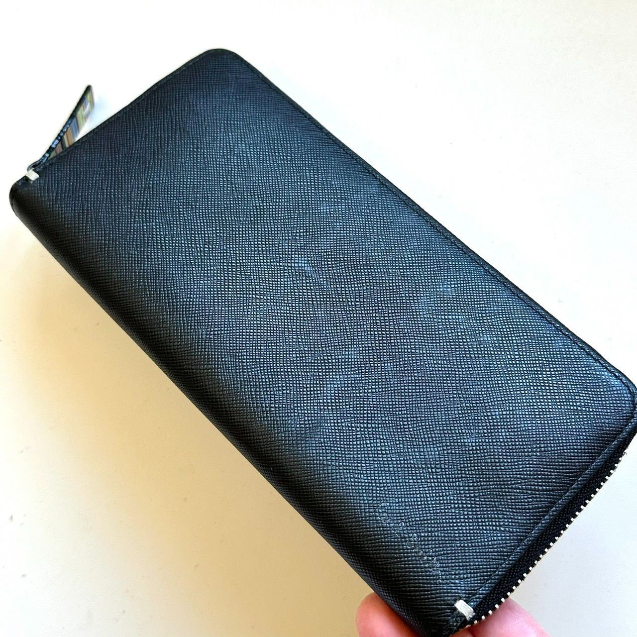 ポールスミス Paul Smith 長財布 ジップストローグレイン1 ブラック