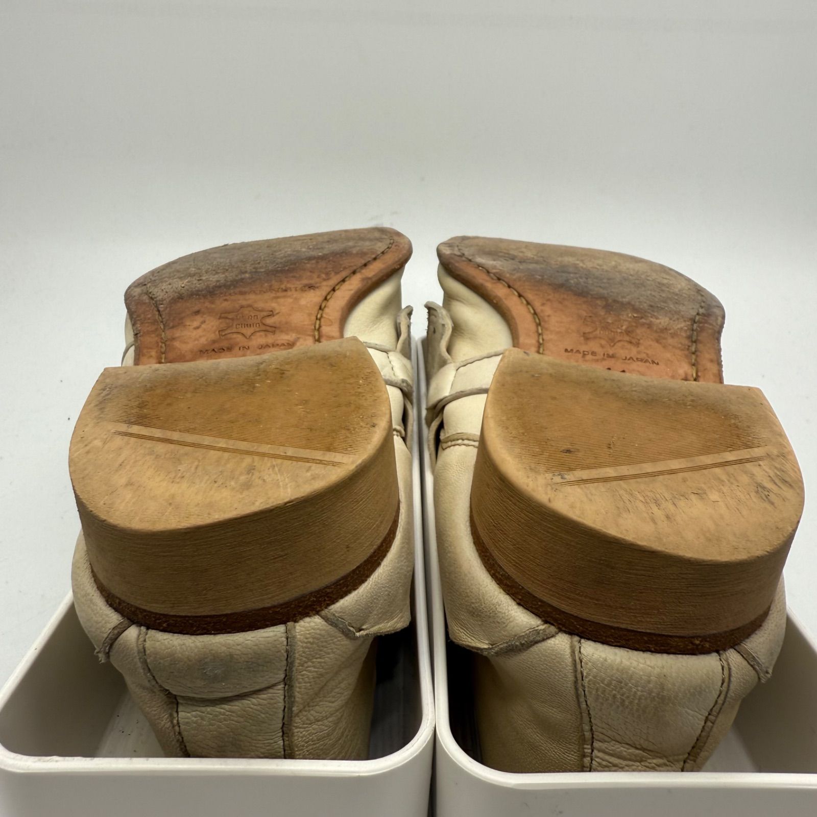 alfredo BANNISTER 00s y2k archive 2way Leather mule shoes 44