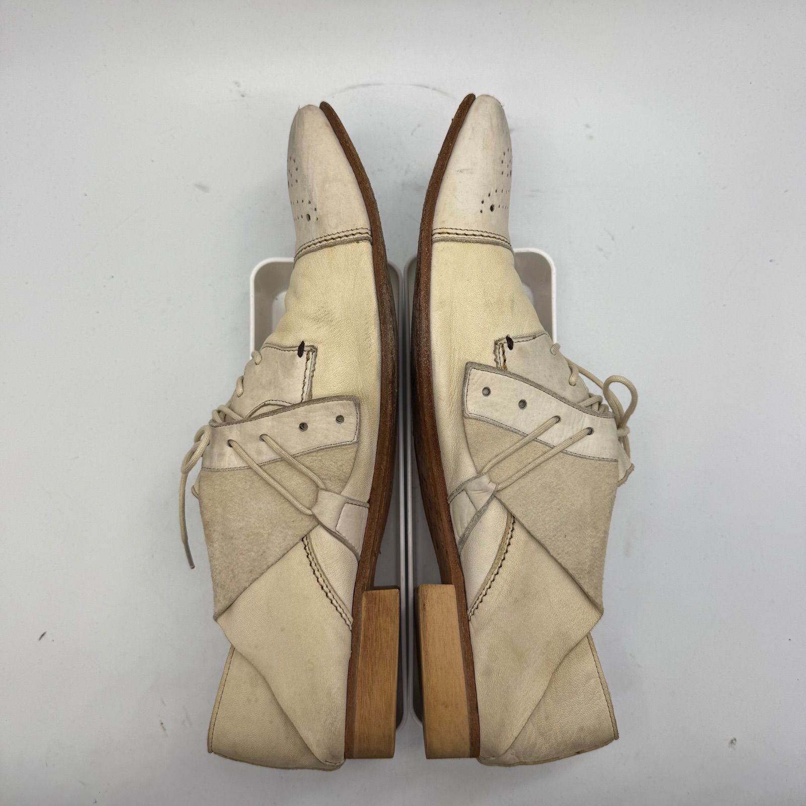 alfredo BANNISTER 00s y2k archive 2way Leather mule shoes 44