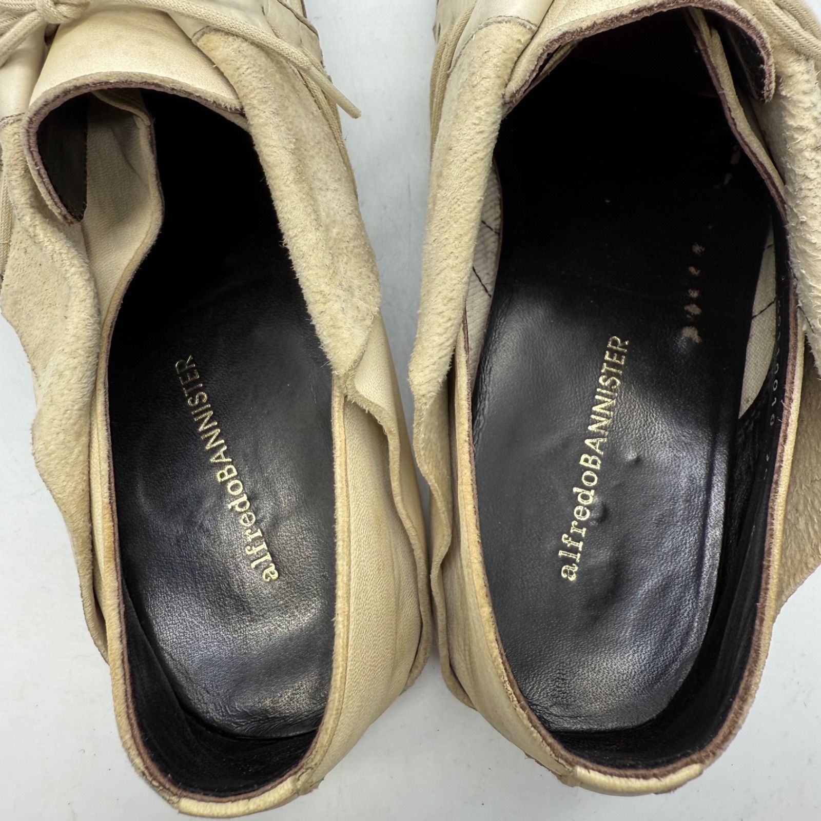 alfredo BANNISTER 00s y2k archive 2way Leather mule shoes 44