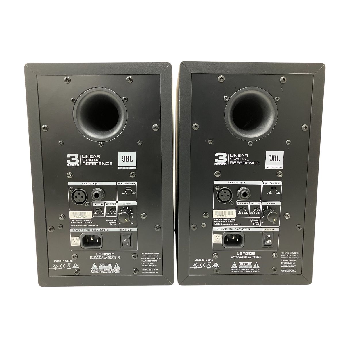 JBL LSR305 ペア　モニタースピーカー　パワード JBLの新型モニター、LSR305は魔法のスピーカー!? | DTMステーション