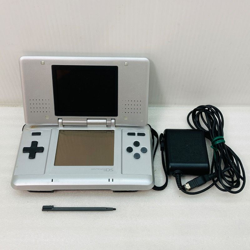 動作確認済み】初代 ニンテンドーDS本体 NTR-001 プラチナシルバー 銀