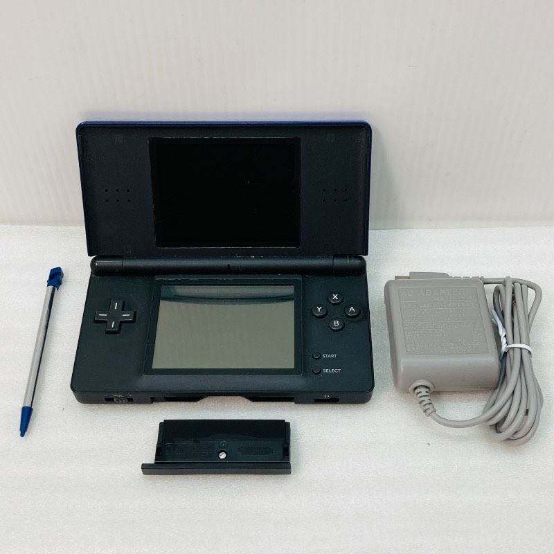 [Rare] [Operation Confirmed] [Slightly Difficult] Nintendo DS Lite Main Unit North American Version Cobalt Blue/Black USG-001 DS Hard Metallic Blue/Black 16