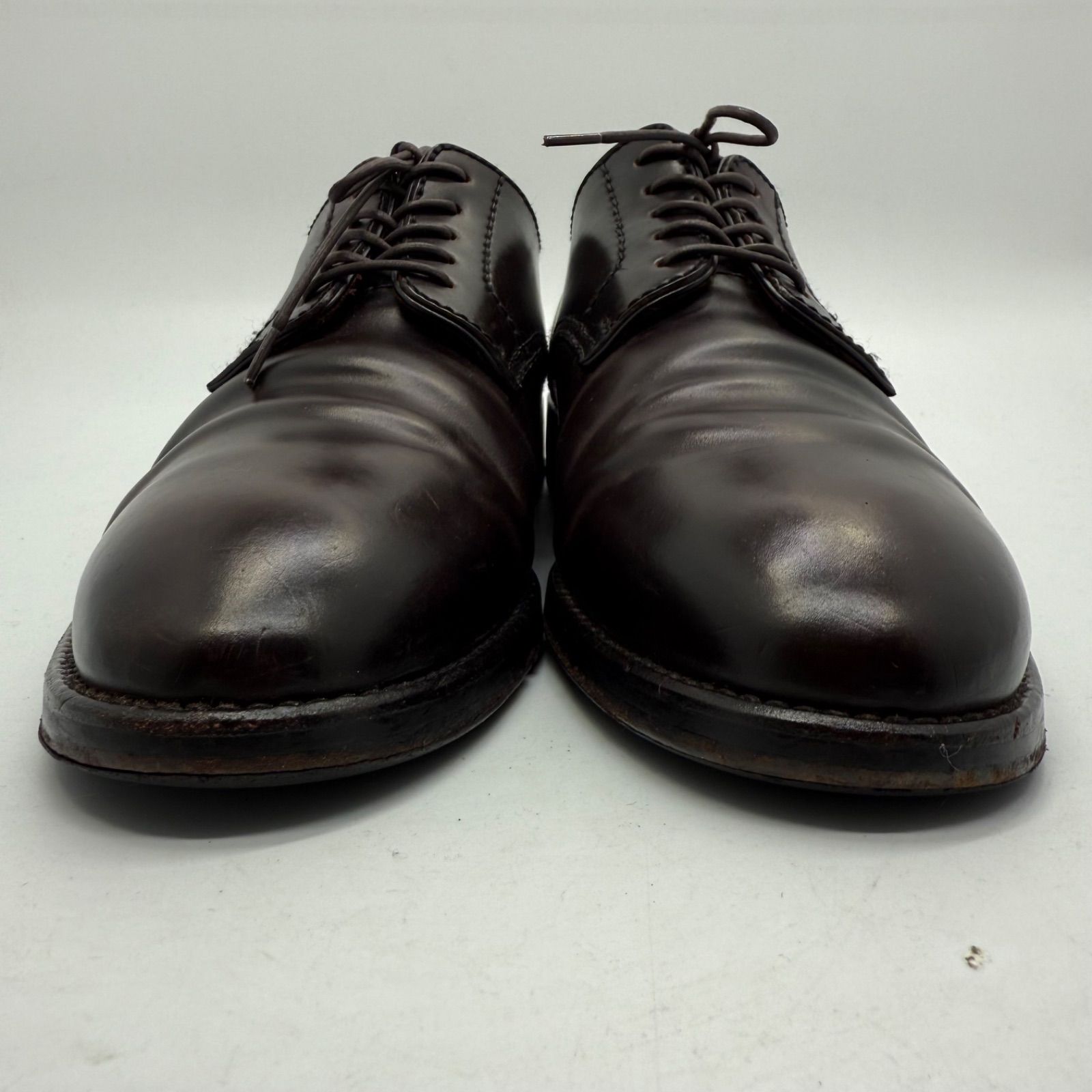 JUN JAPAN made SHELL トップ CORDOVAN plane toe leather shoes S