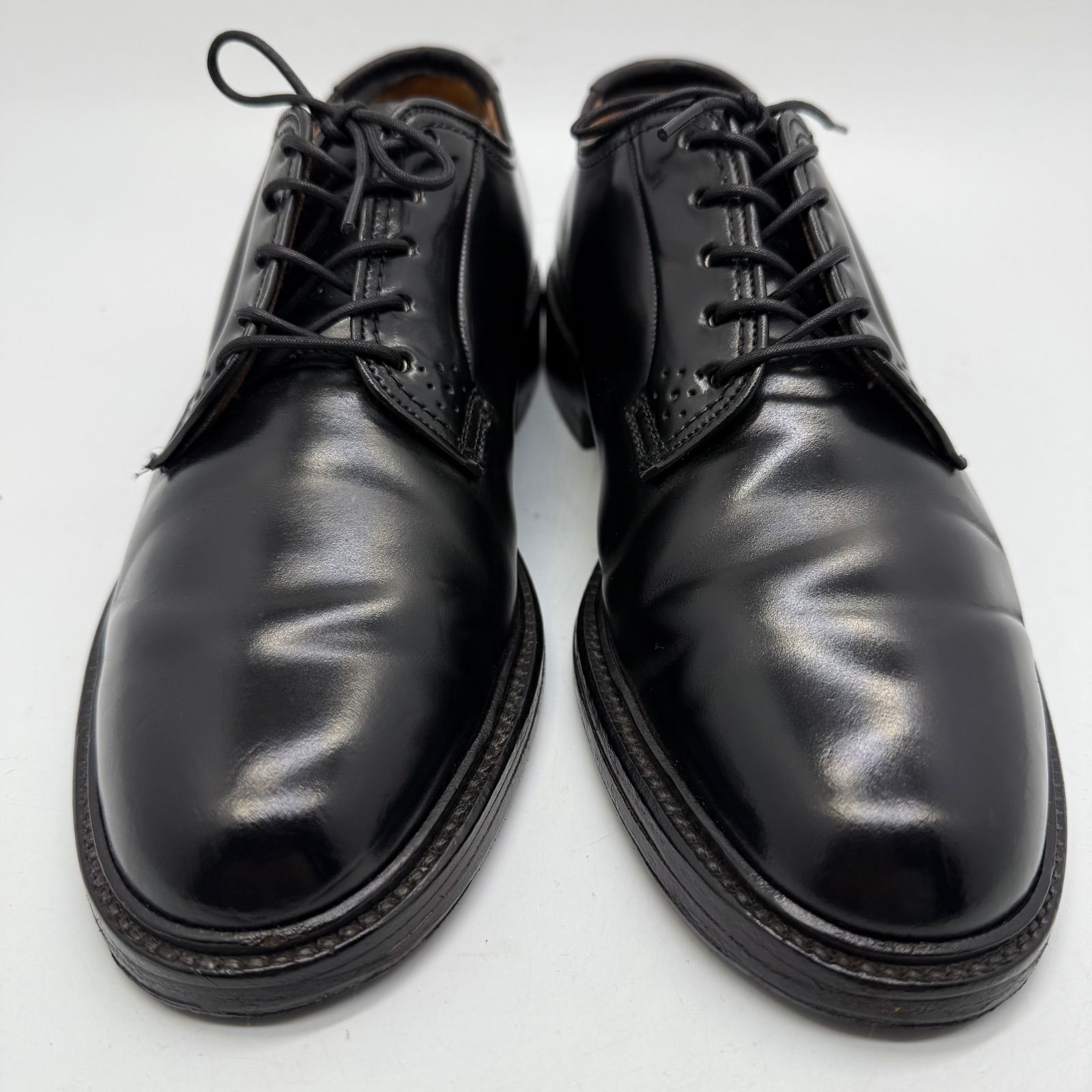 REGAL IMPERIAL GRADE SHELL CORDOVAN plane toe leather shoes 2112