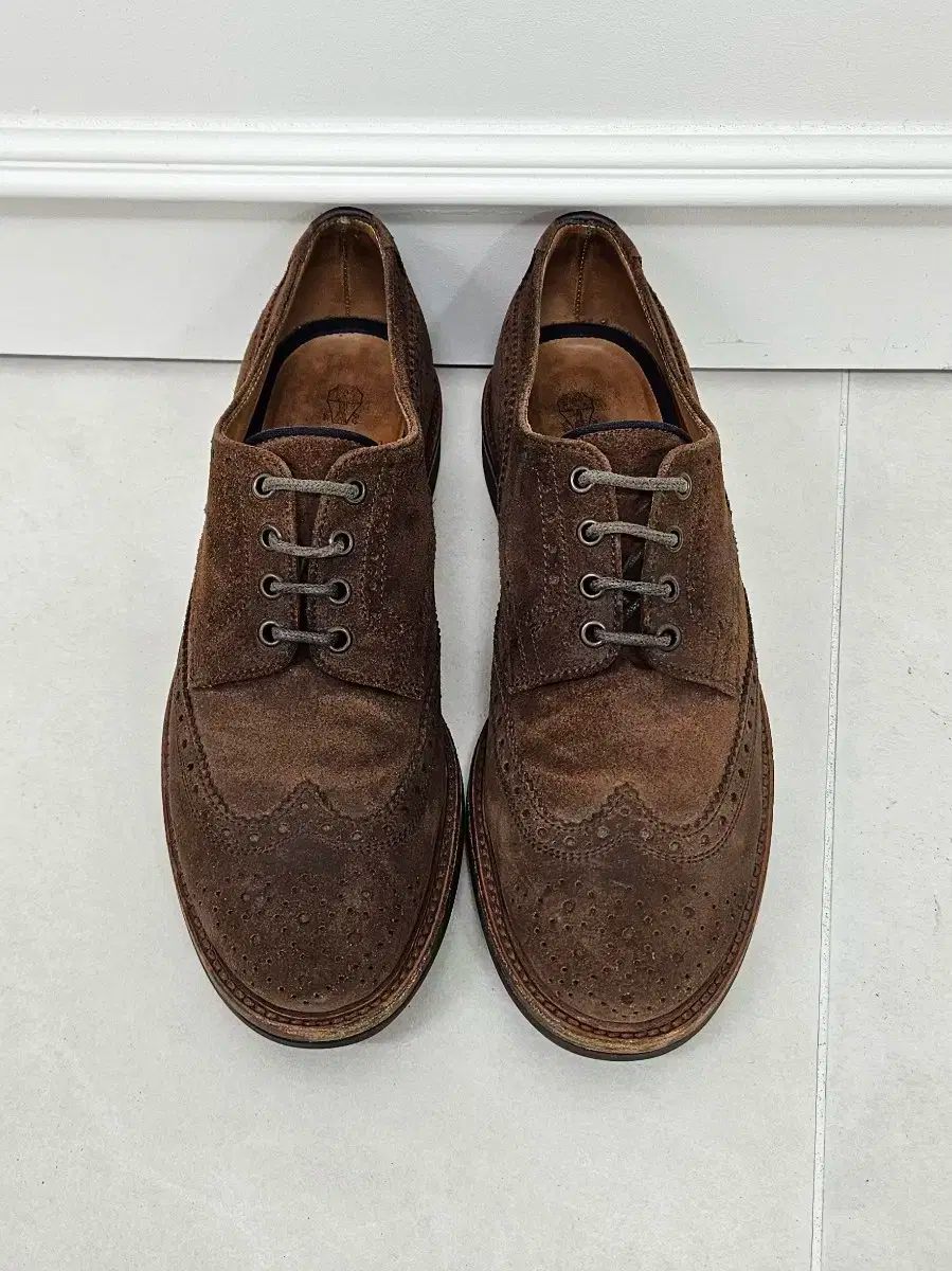 BRUNELLO CUCINELLI(ブルネロクチネリ) スウェード ダービーシューズ