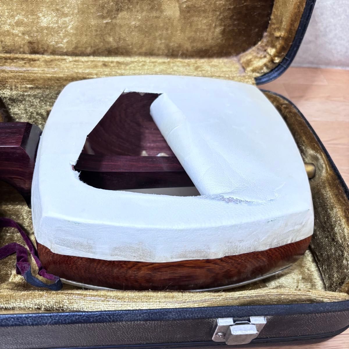 ☆ 津軽三味線 紅木 棹幅:約3.1cm 丸打胴 - メルカリ